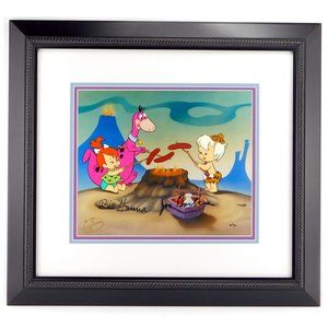 The FLINTSTONES #3 A/P Weenie Roast Cel Limited Edition Hanna Barbera Art Cell